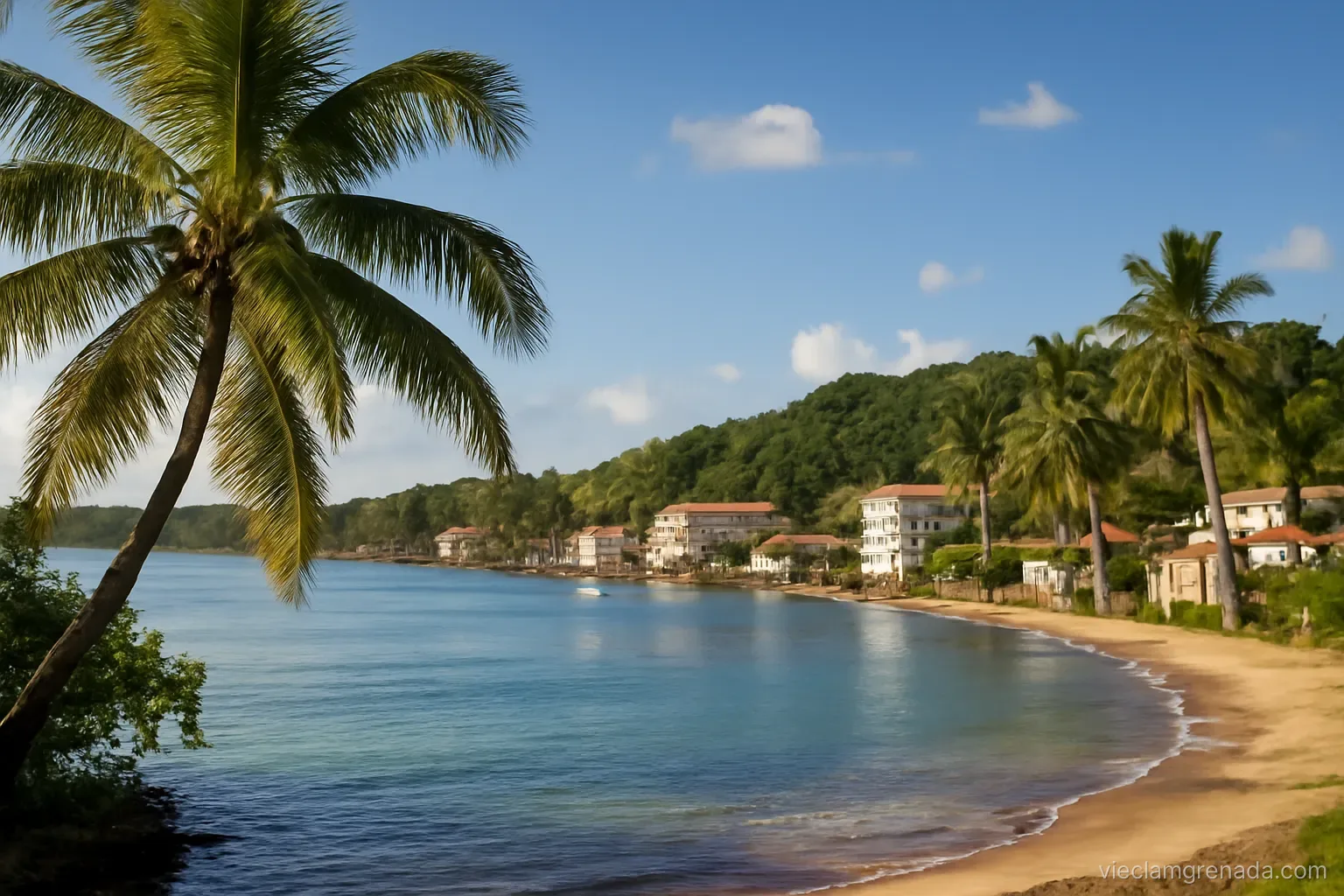 Đưa gia đình sang khi làm việc ở Grenada