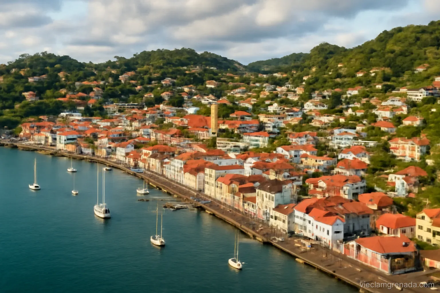 Thị trường lao động đảo Grenada